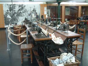 Banc de machines Musee Argenton