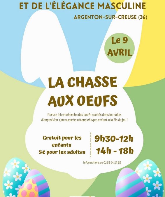 Dimanche 9 avril, chasse aux œufs