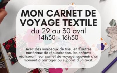 Mon carnet de voyage textile